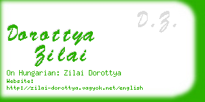 dorottya zilai business card